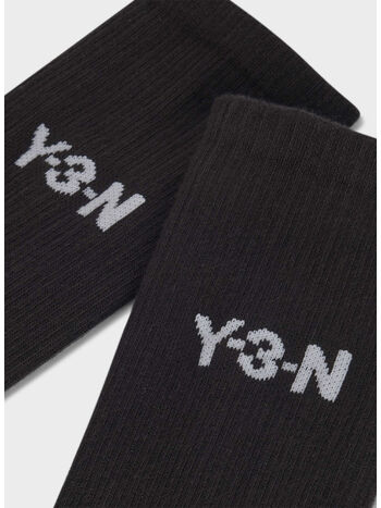 Y-3-CALZINI A COSTE, BLACK, small