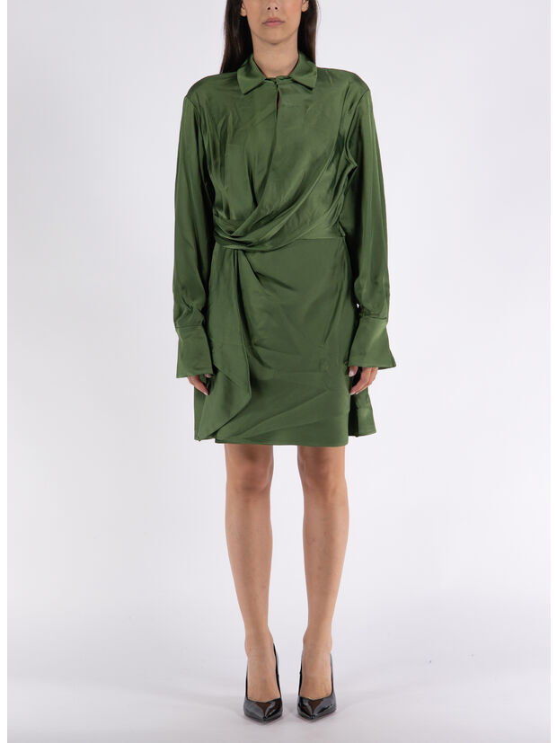 ABITO TALIT DRAPED FRONT, NORI, large