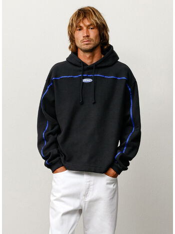 FELPA OVAL PULLOVER, 0001 BLACK, small