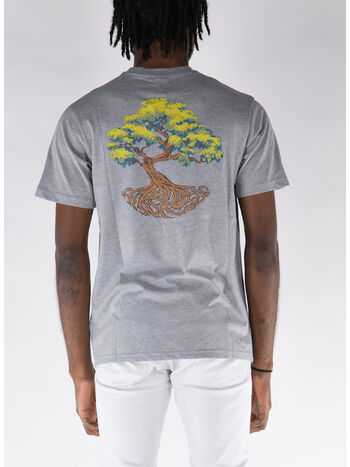 T -SHIRT TRUNK S/S, GREY MARL, small