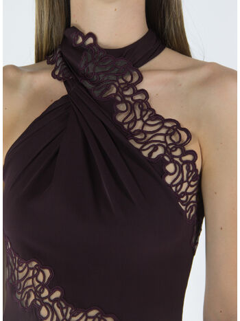 ABITO HALTERNECK LACE DRESS, , small