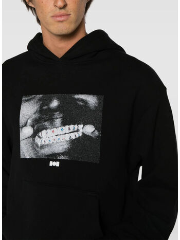 FELPA HOODIE GRILLZ, 001 BLACK, small