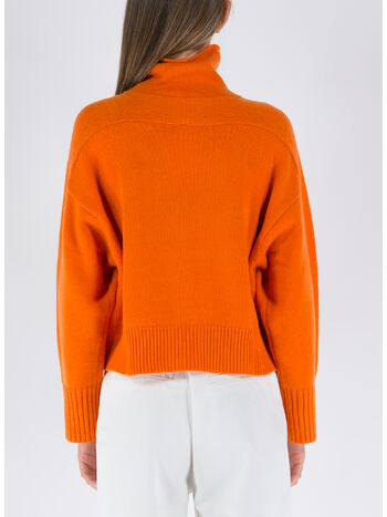 MAGLIONE STINTINO, ORANGE ORANGE, small