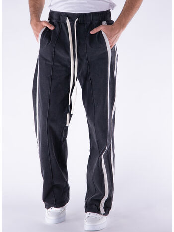 PANTALONE SPORTIVO HEAVY COTTON, BLACK, small