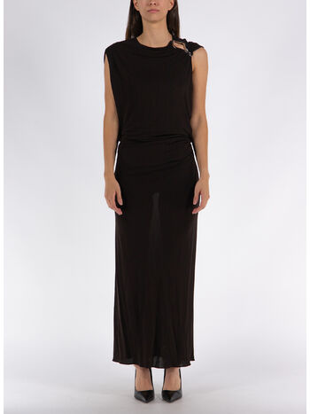 ABITO MIDI DRAPED, 693 EXPRESSO, small