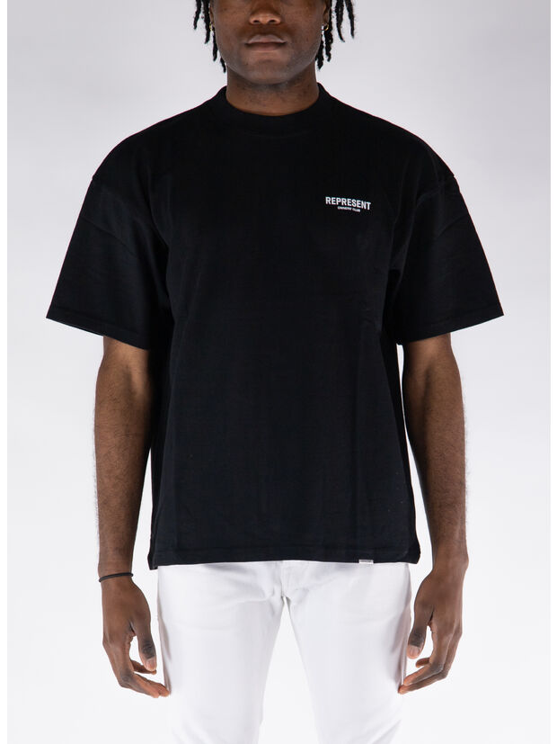 T-SHIRT OWNERS CLUB, 01 BLACK, large