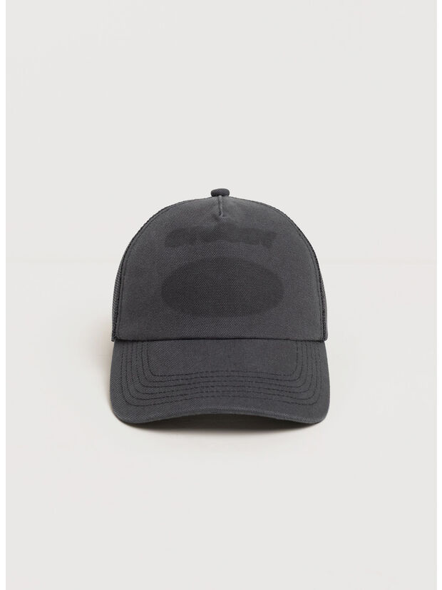 CAPPELLO TRUCKER GHOST LOGO, 0001 BLACK, large