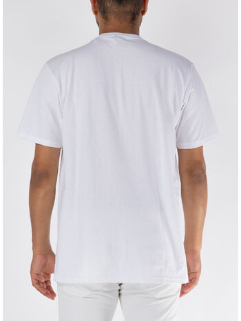 T-SHIRT FUELED, WHITE, small