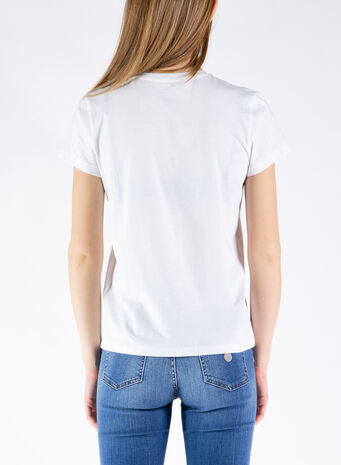 T-SHIRT ORSO, 001WHITE, small
