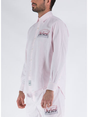 CAMICIA OXFORD STRIPES, PNK PINK, small