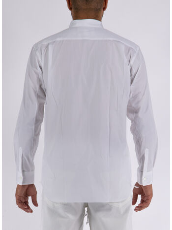 CAMICIA MENS SHIRT WOVEN, WHITE, small