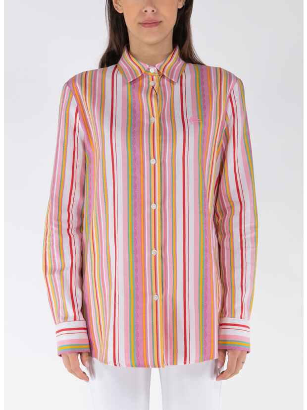 CAMICIA A RIGA, S8450 RIGATO, large