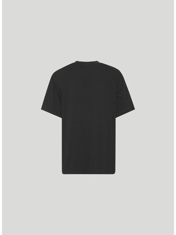 T-SHIRT BOXY LOGO, 1000 BLACK, small