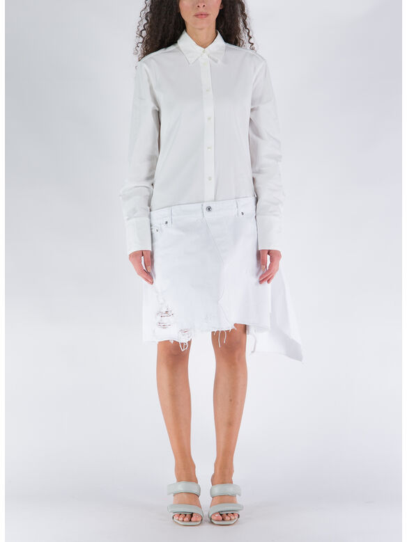 ABITO  HYBRID SHIRT, 001 WHITE, medium