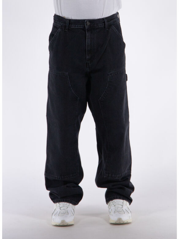 PANTALONE DOUBLE KNEE, 8906 BLACK, medium