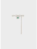 COLLANA CRYSTAL CHOKER WITH EVIL EYE, 001 CRY-SILVER, thumb