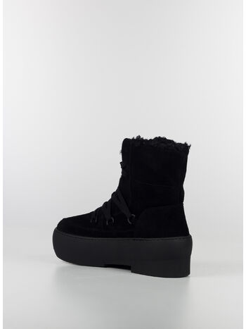 SCARPA GIA SKI LACE UP CHUNKY SOLE BOOTIE, 5000 BLACK, small