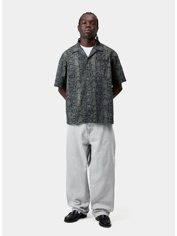 PANTALONE LANDON, 895F Black, chalk wash, small
