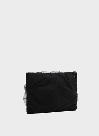 POCHETTE CON TULLE, T8013BLACK, small
