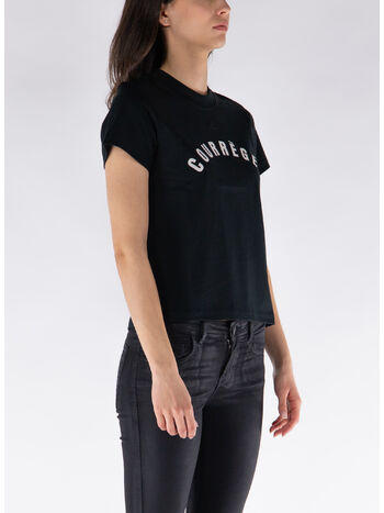 T-SHIRT AC STRAIGHT, BLACK, small