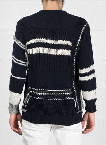 MAGLIONE, BLUE, small