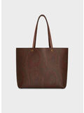 BORSA SHOPPING ESSENTIAL, M0021 MARRONE SCURO, thumb