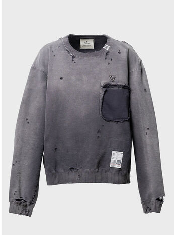 FELPA SUN FADED LIKE, BLACK, small