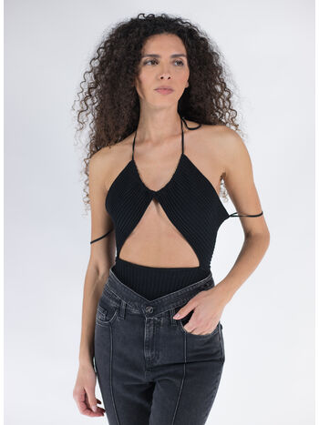 BODY SMANICATO, 0473  BLACK 004, small