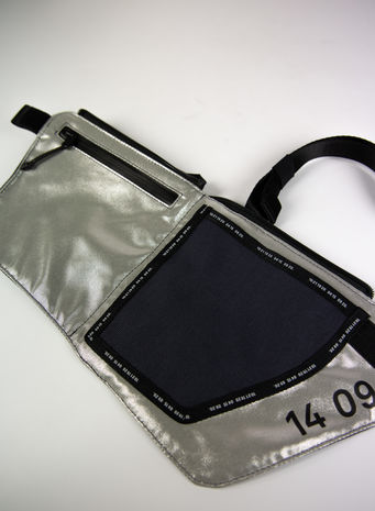 MARSUPIO TECH, GRIDIRON/SILVER, small