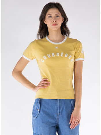 T-SHIRT CONTRAST PRINTED, B105 POLLEN, small