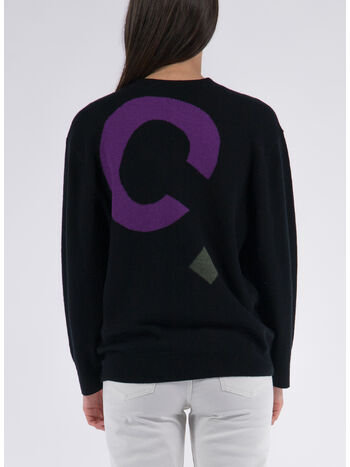 PULL LOGO ALL OVER F, LZZ  BLACK, small