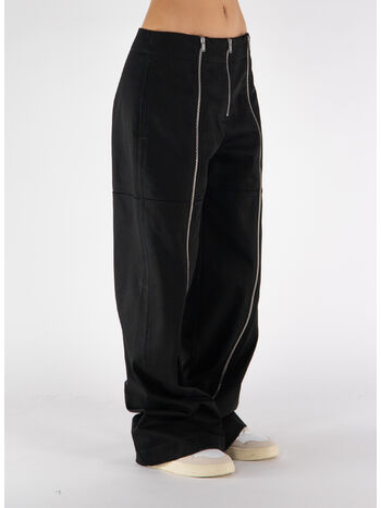 PANTALONE TROUSER, 001 BLACK, small