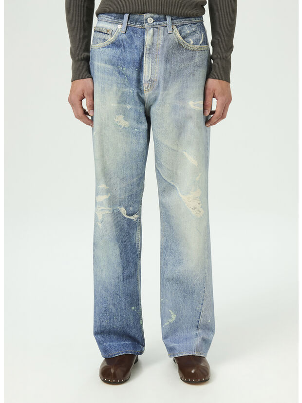 JEANS THIRD CUT, DIGITAL DENIM PRINT, large