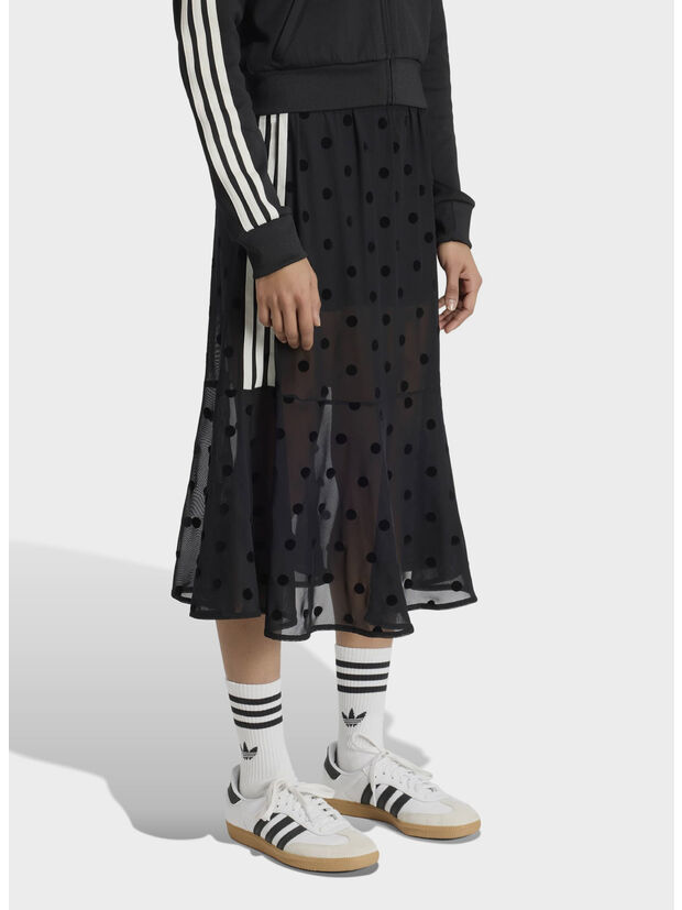 GONNA SHEER POLKA DOTS, BLACK, large