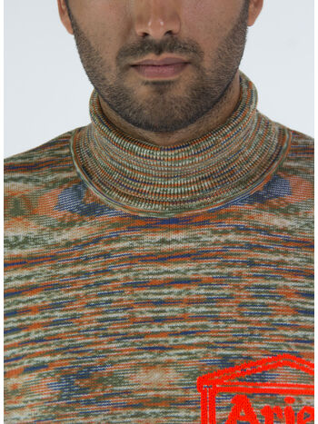 MAGLIONE TEMPLE SPACE DYE TURTLENECK KNIT, MLT MULTI, small