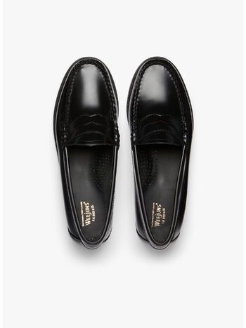 MOCASSINO WEEJUN PENNY, 000 BLACK LEATHER, small