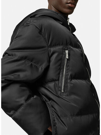 GIUBBOTTO DOWN TECH, 1B000 BLACK, small