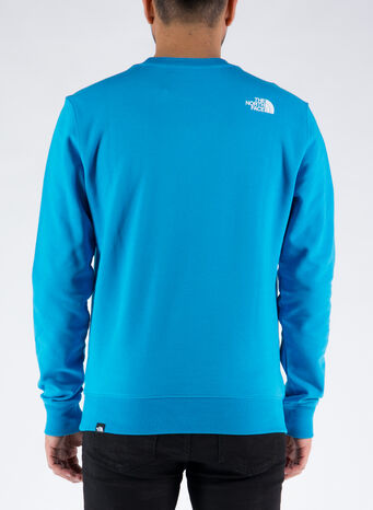 FELPA STANDARD CREW, D7RMERIDIANBLUE, small