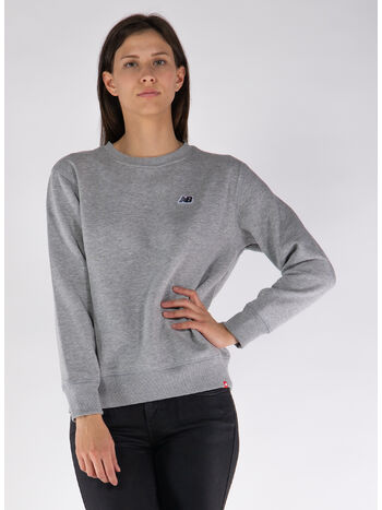 FELPA SMALL LOGO, 053 ATHLETIC GREY, small