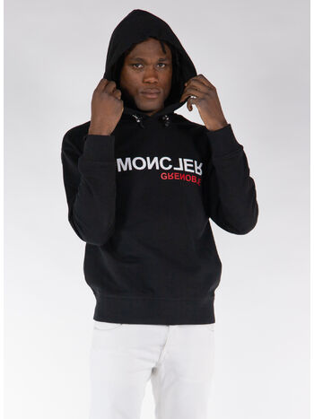 FELPA HOODIE PRINTED LOGO, , small