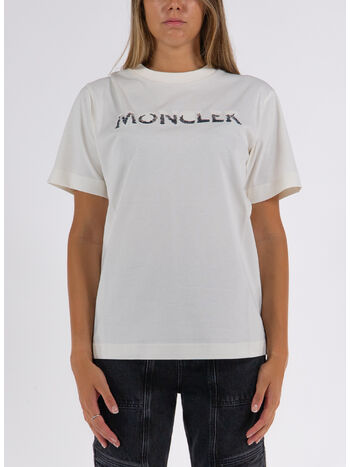 T-SHIRT GIROCOLLO CON LOGO, 034, small