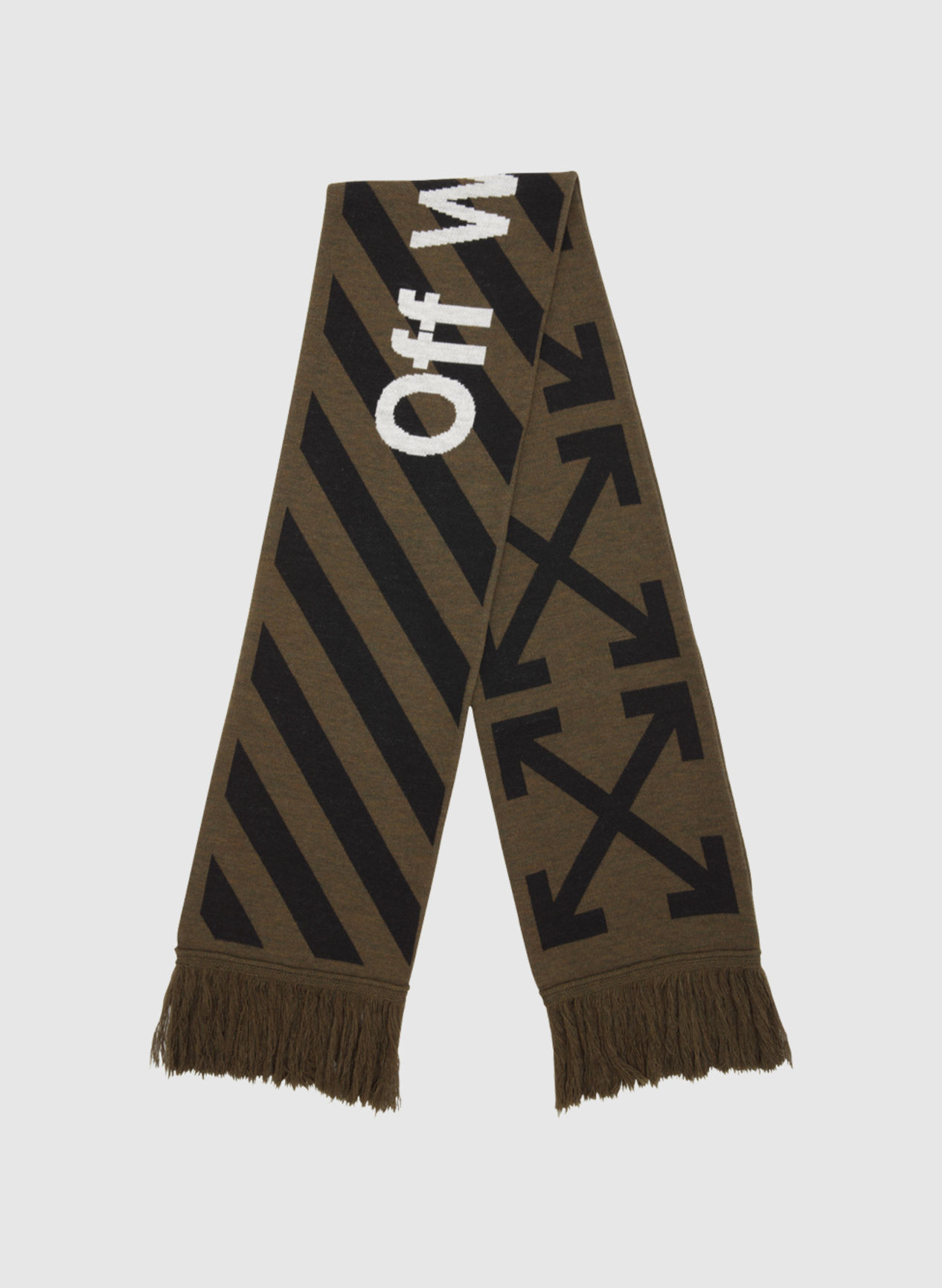 Jacquard Scarf Sciarpa Off White OFF-WHITE SCIARPA ARROWS A423395