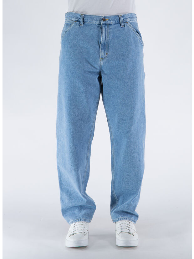 PANTALONE SINGLE KNEE, 0112 BLUE STONE BLEACHED, large
