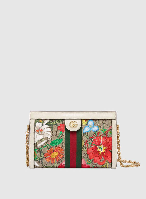 GUCCI BORSA A SPALLA OPHIDIA MISURA PICCOLA Multicolor Donna | Susi
