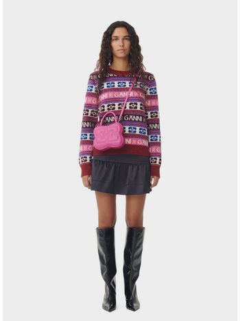 MAGLIONE LOGO MIX, 999 MULTICOLOR, small