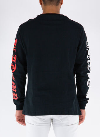 FELPA SAD EXPRESS LONG SLEEVE, BLACK, small