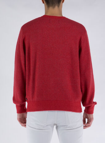MAGLIONE STUSSY SPORT, RED, small