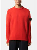 MAGLIONE GIROCOLLO LAMBSWOOL, V0018 SCARLATTO, thumb
