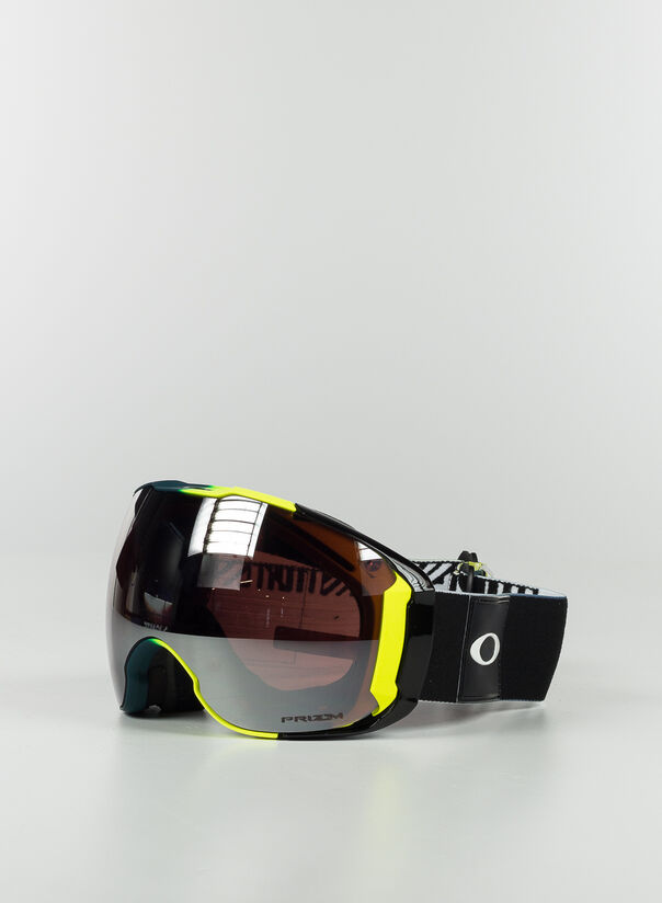 OAKLEY MASCHERA DA SCI AIRBRAKE XL Giallo, Nero Uomo