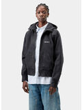 FELPA HOODED PAINTER JACKET, 89EJ Black, destroy wash, splatter, thumb